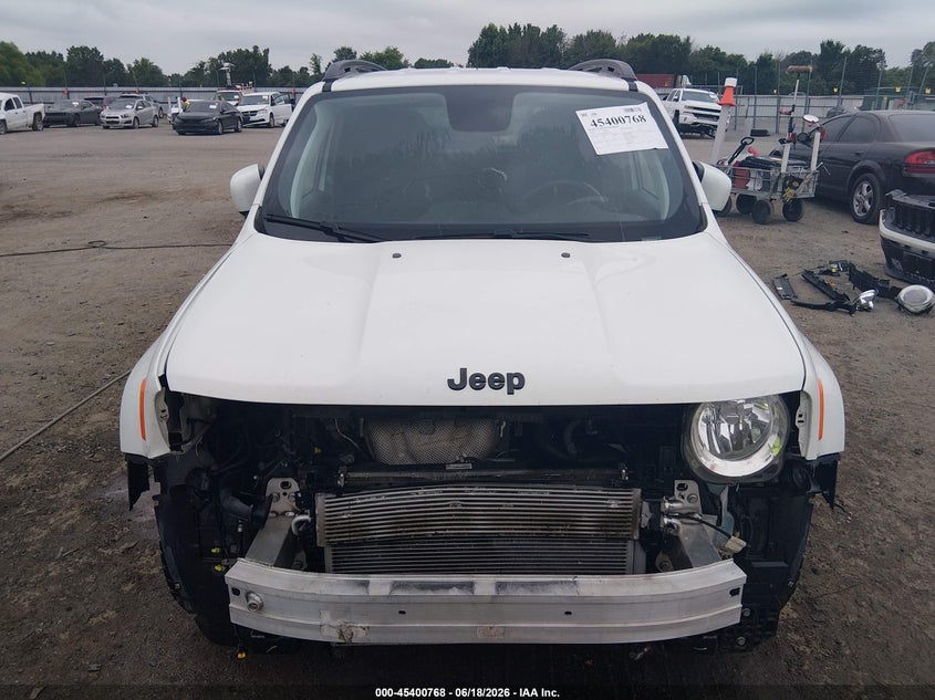 2018 Jeep Renegade VIN ZACCJABBXJPJ53427 IAAI salvage auction — FRONT END, Clear (Arkansas), sold $2,450 on 2026-08-07 (photo 6)