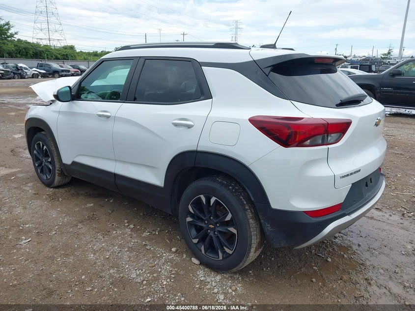 2021 Chevrolet Trailblazer VIN KL79MPS23MB120157 IAAI salvage auction — FRONT END, Salvage Title, sold $1,650 on 2026-07-23 (photo 3)