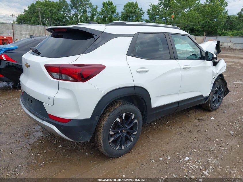 2021 Chevrolet Trailblazer VIN KL79MPS23MB120157 IAAI salvage auction — FRONT END, Salvage Title, sold $1,650 on 2026-07-23 (photo 4)