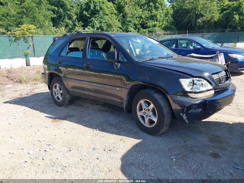 2002 Lexus Rx 300 VIN JTJHF10UX20236083 IAAI salvage auction — SIDE, Salvage - Greater Than 75% (Maryland), sold $375 on 2026-07-22 (photo 1)