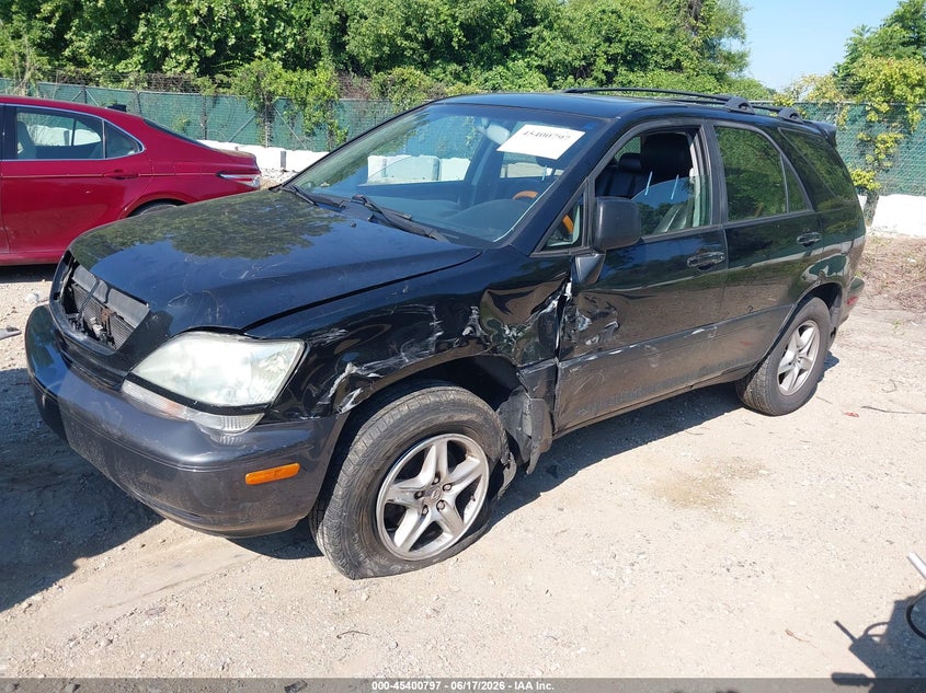 2002 Lexus Rx 300 VIN JTJHF10UX20236083 IAAI salvage auction — SIDE, Salvage - Greater Than 75% (Maryland), sold $375 on 2026-07-22 (photo 6)