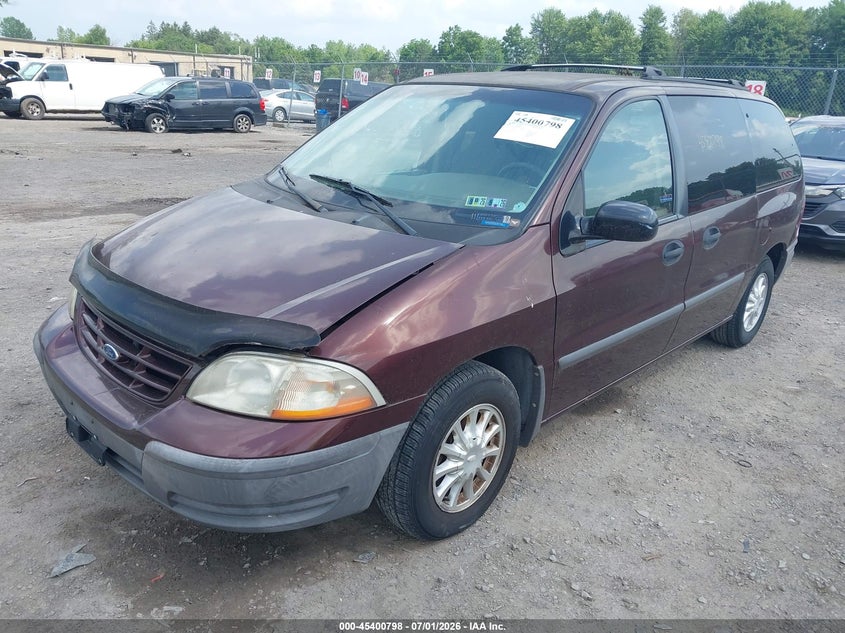 1999 Ford Windstar VIN 2FMZA514XXBA83556 IAAI salvage auction — NORMAL WEAR, Clear (Pennsylvania), sold $425 on 2026-07-09 (photo 2)