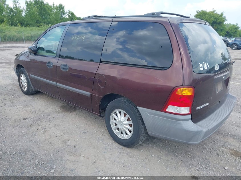 1999 Ford Windstar VIN 2FMZA514XXBA83556 IAAI salvage auction — NORMAL WEAR, Clear (Pennsylvania), sold $425 on 2026-07-09 (photo 3)