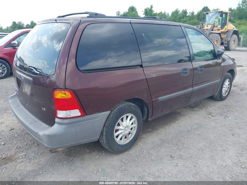 1999 Ford Windstar VIN 2FMZA514XXBA83556 IAAI salvage auction — NORMAL WEAR, Clear (Pennsylvania), sold $425 on 2026-07-09 (photo 4)