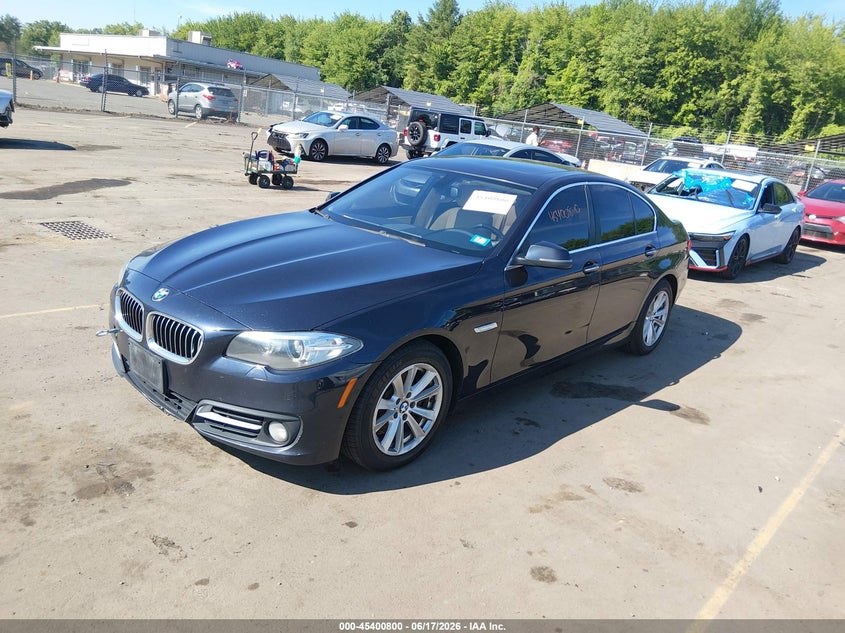 2015 BMW 5er VIN WBA5A7C51FG143765 IAAI salvage auction — NORMAL WEAR, Bill Of Sale - Parts Only (Connecticut), sold $475 on 2026-07-30 (photo 2)