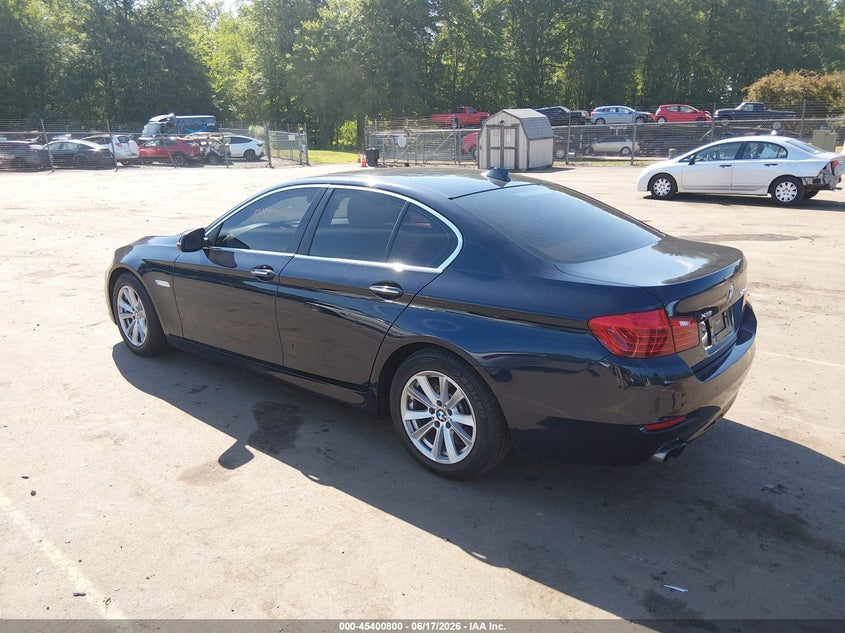2015 BMW 5er VIN WBA5A7C51FG143765 IAAI salvage auction — NORMAL WEAR, Bill Of Sale - Parts Only (Connecticut), sold $475 on 2026-07-30 (photo 3)