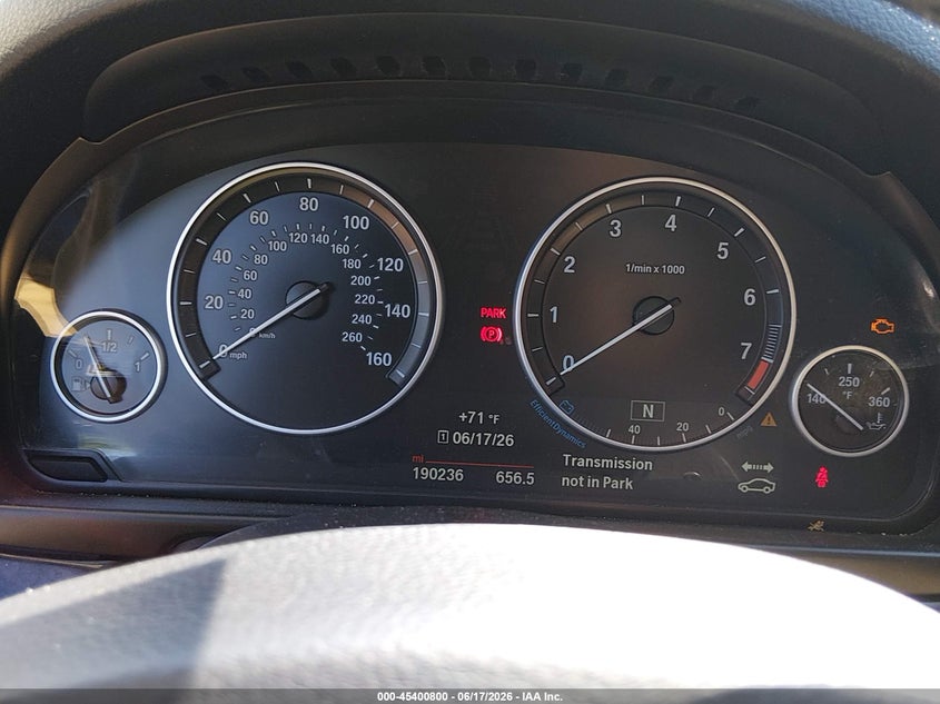 2015 BMW 5er VIN WBA5A7C51FG143765 IAAI salvage auction — NORMAL WEAR, Bill Of Sale - Parts Only (Connecticut), sold $475 on 2026-07-30 (photo 7)