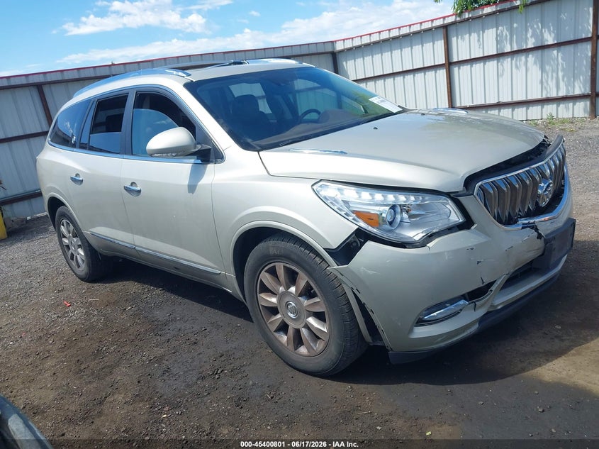 2014 Buick Enclave VIN 5GAKVCKD5EJ235895 IAAI salvage auction — FRONT END, Bill Of Sale (Washington), sold $650 on 2026-08-01 (photo 1)