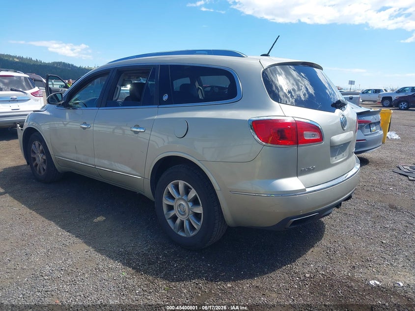 2014 Buick Enclave VIN 5GAKVCKD5EJ235895 IAAI salvage auction — FRONT END, Bill Of Sale (Washington), sold $650 on 2026-08-01 (photo 3)