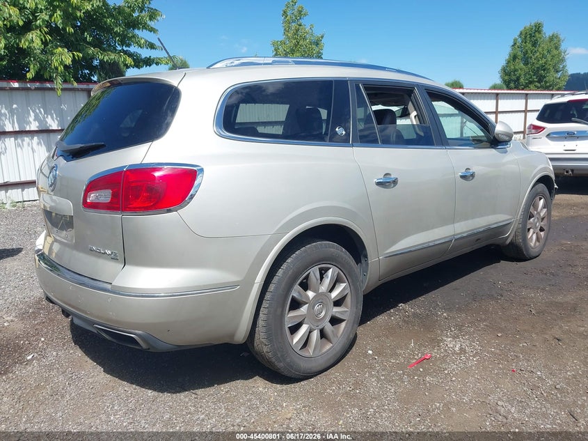 2014 Buick Enclave VIN 5GAKVCKD5EJ235895 IAAI salvage auction — FRONT END, Bill Of Sale (Washington), sold $650 on 2026-08-01 (photo 4)