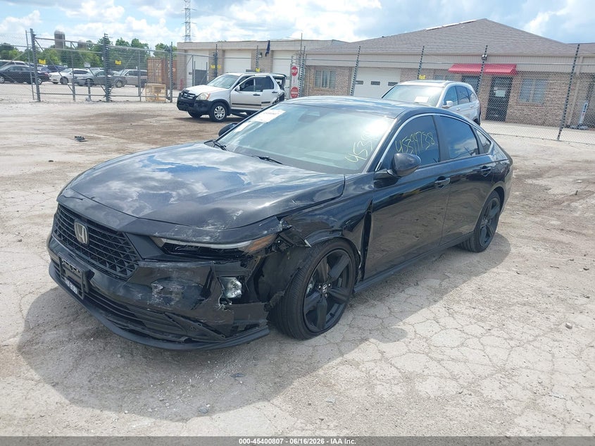 2025 Honda Accord VIN 1HGCY2F58SA091702 IAAI salvage auction — LEFT FRONT, Clear Claim Paid (Wisconsin), sold $9,300 on 2026-07-31 (photo 2)