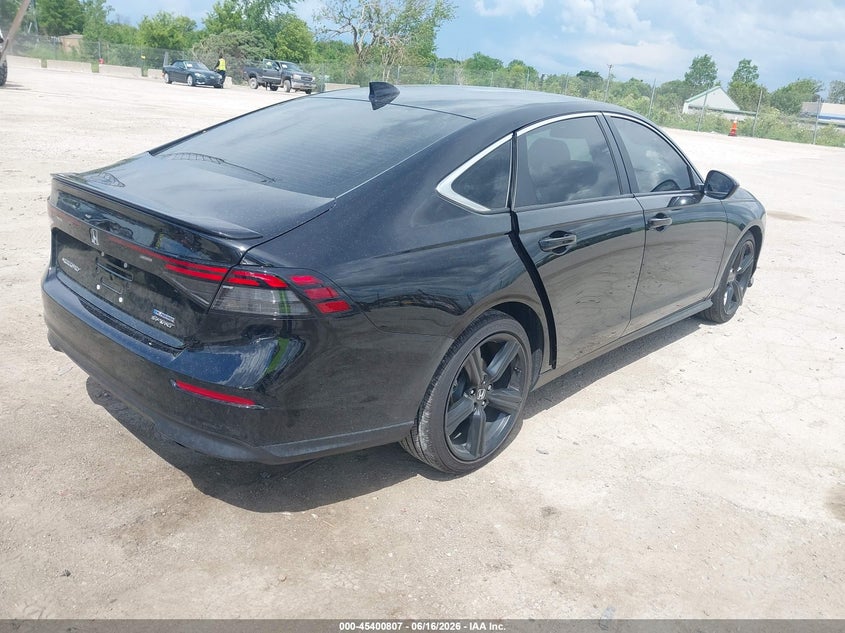 2025 Honda Accord VIN 1HGCY2F58SA091702 IAAI salvage auction — LEFT FRONT, Clear Claim Paid (Wisconsin), sold $9,300 on 2026-07-31 (photo 4)