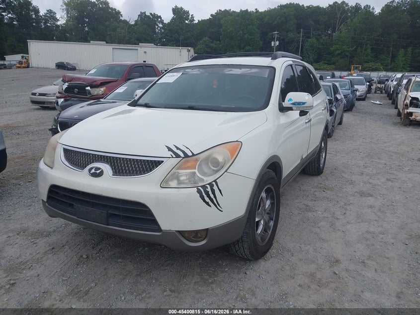 2010 Hyundai Veracruz VIN KM8NU4CC8AU116253 IAAI salvage auction — REAR END, Salvage (Georgia), sold $1,500 on 2026-07-16 (photo 2)