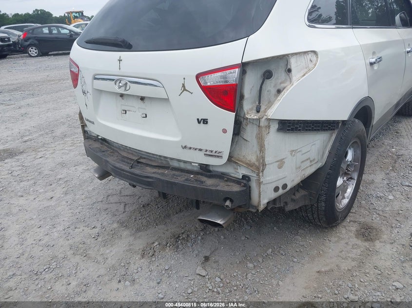 2010 Hyundai Veracruz VIN KM8NU4CC8AU116253 IAAI salvage auction — REAR END, Salvage (Georgia), sold $1,500 on 2026-07-16 (photo 6)