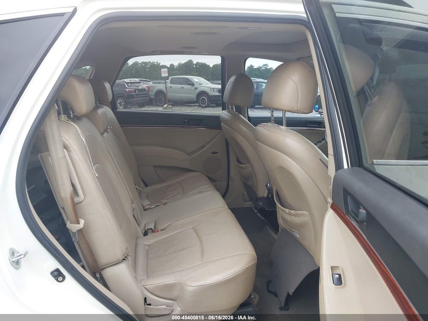 2010 Hyundai Veracruz VIN KM8NU4CC8AU116253 IAAI salvage auction — REAR END, Salvage (Georgia), sold $1,500 on 2026-07-16 (photo 8)