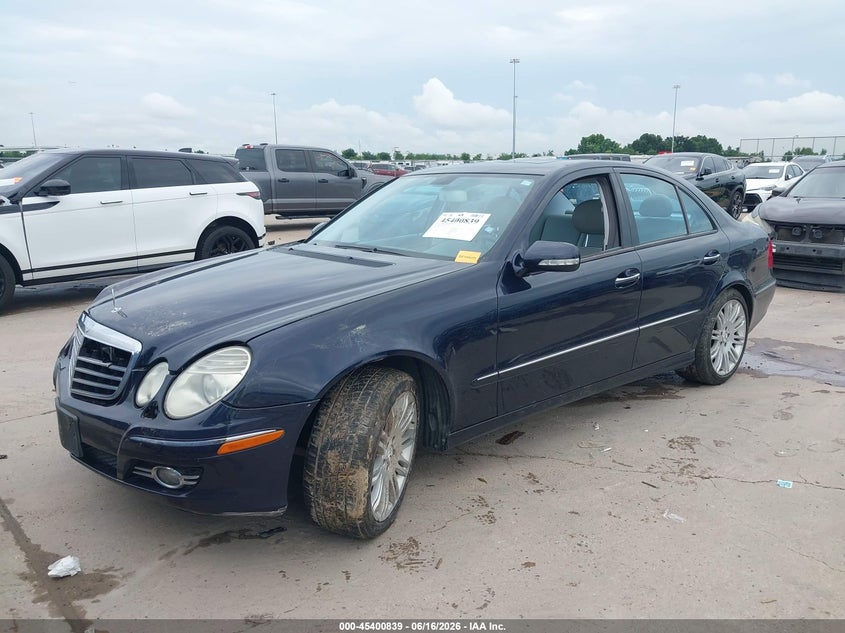 2007 Mercedes-benz E-class VIN WDBUF56X67B079415 IAAI salvage auction — WATER/FLOOD, Salvage (Texas), sold $525 on 2026-07-30 (photo 2)