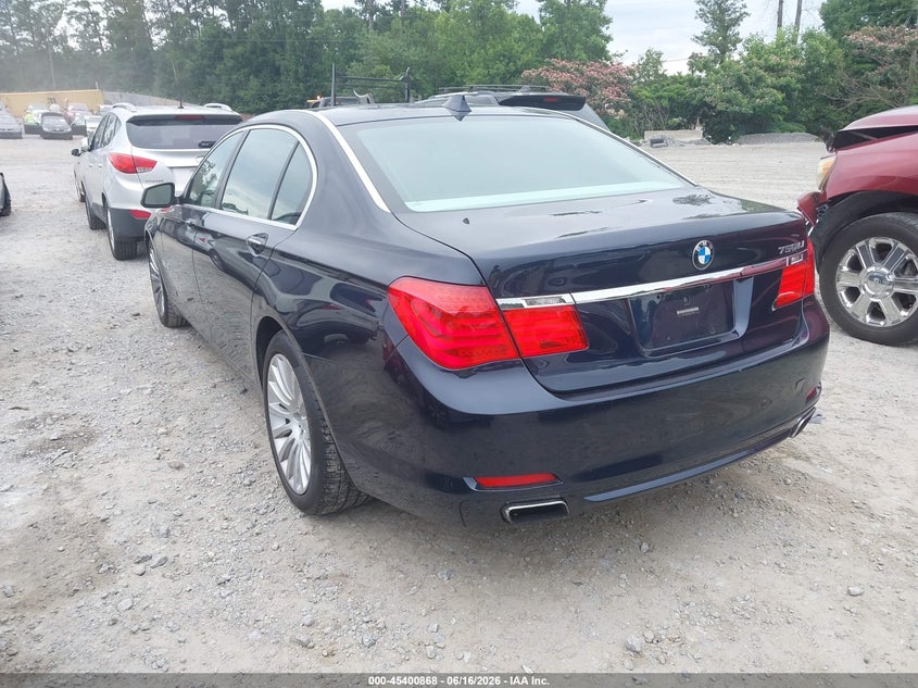 2009 BMW 7 series VIN WBAKB83529CY59026 IAAI salvage auction — RIGHT FRONT, Salvage (Georgia), sold $2,550 on 2026-07-14 (photo 3)