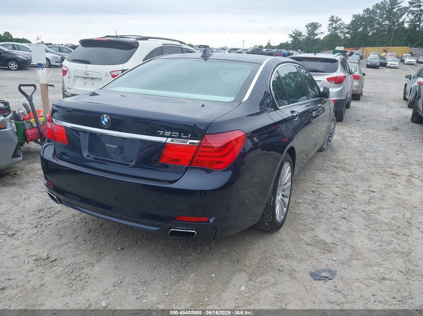 2009 BMW 7 series VIN WBAKB83529CY59026 IAAI salvage auction — RIGHT FRONT, Salvage (Georgia), sold $2,550 on 2026-07-14 (photo 4)