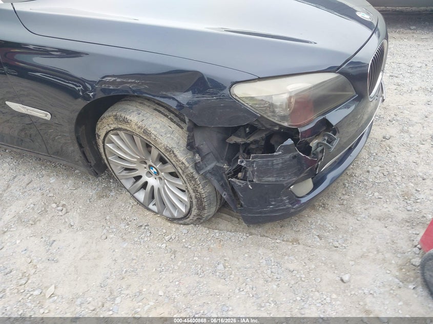 2009 BMW 7 series VIN WBAKB83529CY59026 IAAI salvage auction — RIGHT FRONT, Salvage (Georgia), sold $2,550 on 2026-07-14 (photo 6)