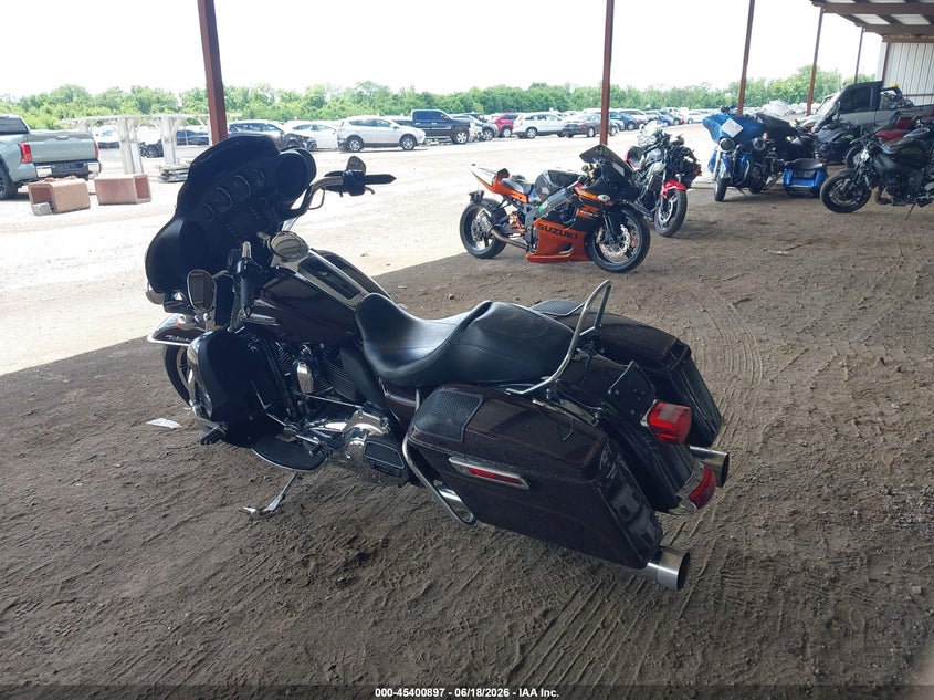 2014 Harley-davidson Electra glide VIN 1HD1FCM12EB674300 IAAI salvage auction — FRONT END, Salvage (Ohio), sold $4,100 on 2026-07-08 (photo 3)