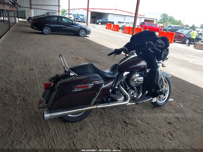 2014 Harley-davidson Electra glide VIN 1HD1FCM12EB674300 IAAI salvage auction — FRONT END, Salvage (Ohio), sold $4,100 on 2026-07-08 (photo 4)