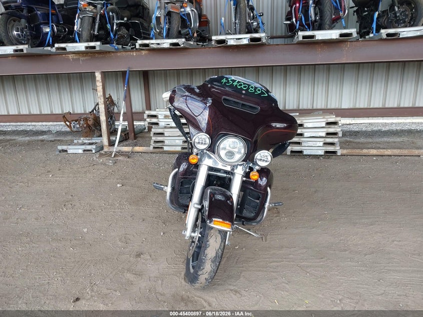 2014 Harley-davidson Electra glide VIN 1HD1FCM12EB674300 IAAI salvage auction — FRONT END, Salvage (Ohio), sold $4,100 on 2026-07-08 (photo 5)