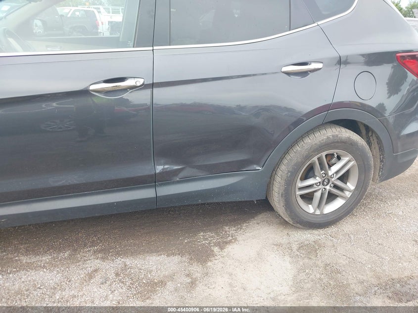 2017 Hyundai Santa fe VIN 5XYZUDLB6HG384694 IAAI salvage auction — FRONT END, Salvage Title, sold $1,700 on 2026-07-29 (photo 6)