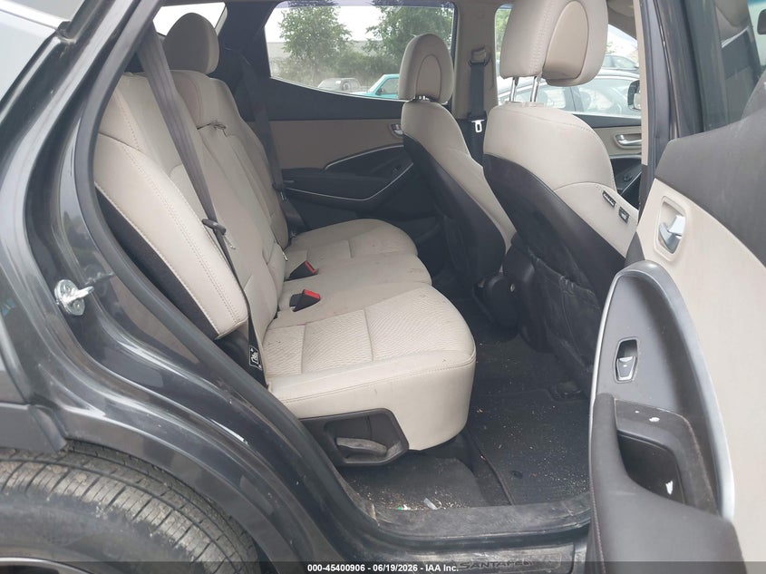 2017 Hyundai Santa fe VIN 5XYZUDLB6HG384694 IAAI salvage auction — FRONT END, Salvage Title, sold $1,700 on 2026-07-29 (photo 8)