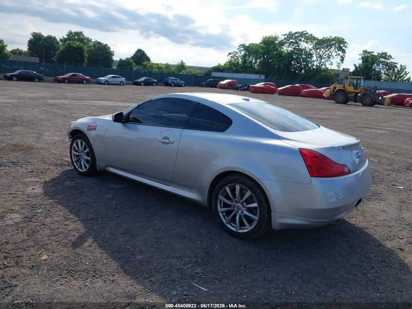 2012 Infiniti G VIN JN1CV6EL0CM472896 IAAI salvage auction — FRONT END, Salvage (Pennsylvania), sold $25 on 2026-07-31 (photo 3)