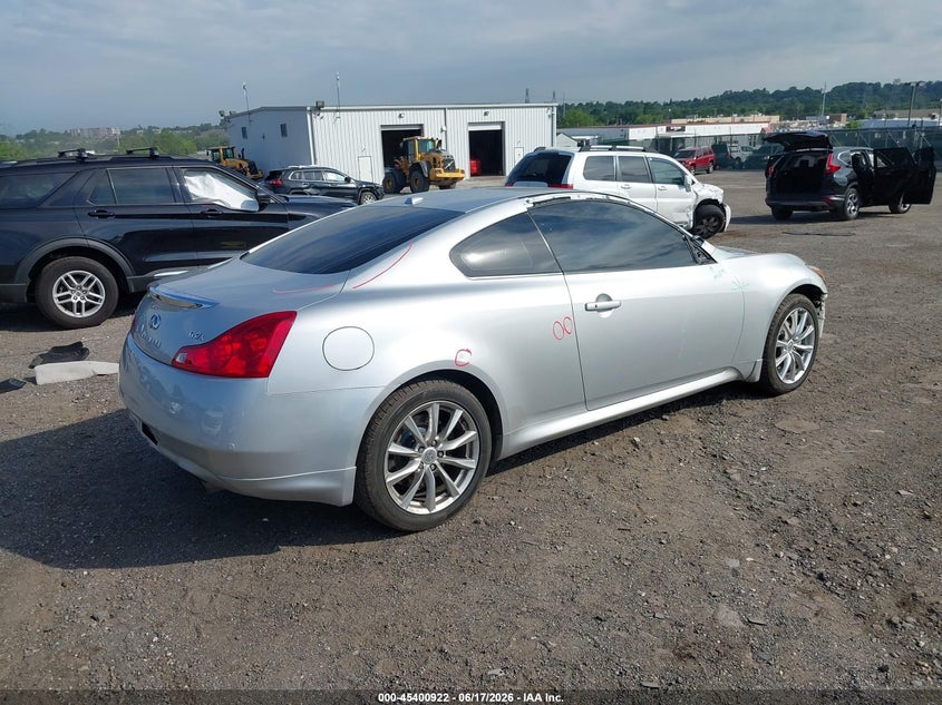 2012 Infiniti G VIN JN1CV6EL0CM472896 IAAI salvage auction — FRONT END, Salvage (Pennsylvania), sold $25 on 2026-07-31 (photo 4)