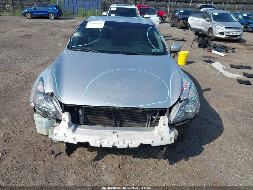 2012 Infiniti G VIN JN1CV6EL0CM472896 IAAI salvage auction — FRONT END, Salvage (Pennsylvania), sold $25 on 2026-07-31 (photo 6)