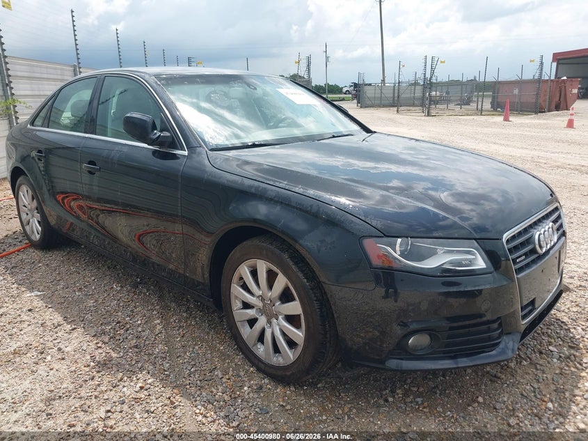 2011 Audi A4 VIN WAUHFAFL2BN002473 IAAI salvage auction — NORMAL WEAR, Clear (Alabama), sold $425 on 2026-07-07 (photo 1)
