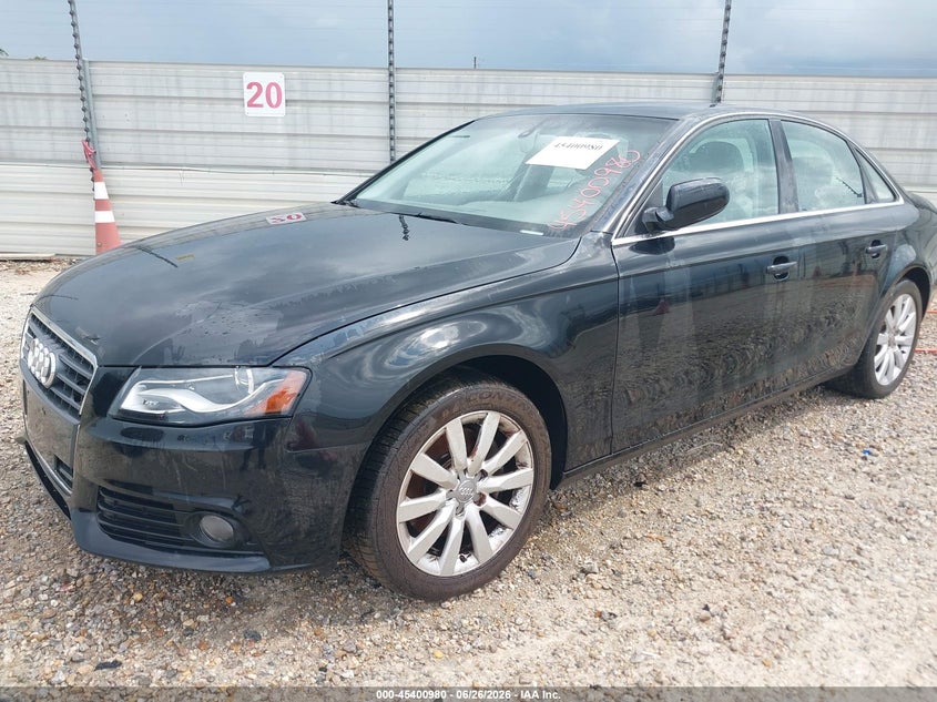 2011 Audi A4 VIN WAUHFAFL2BN002473 IAAI salvage auction — NORMAL WEAR, Clear (Alabama), sold $425 on 2026-07-07 (photo 2)