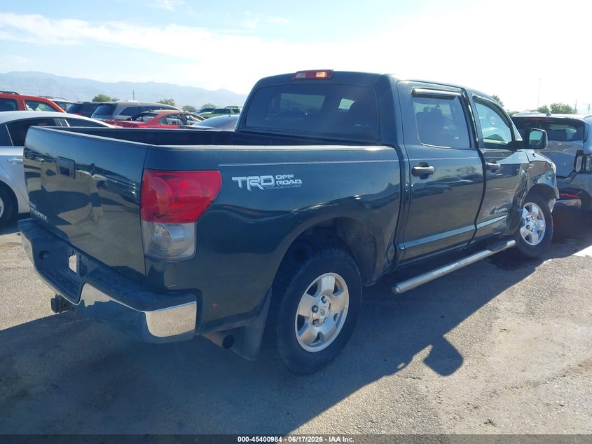 2007 Toyota Tundra VIN 5TBEV54137S468893 IAAI salvage auction — SIDE, Salvage (Arizona), sold $2,650 on 2026-07-09 (photo 4)