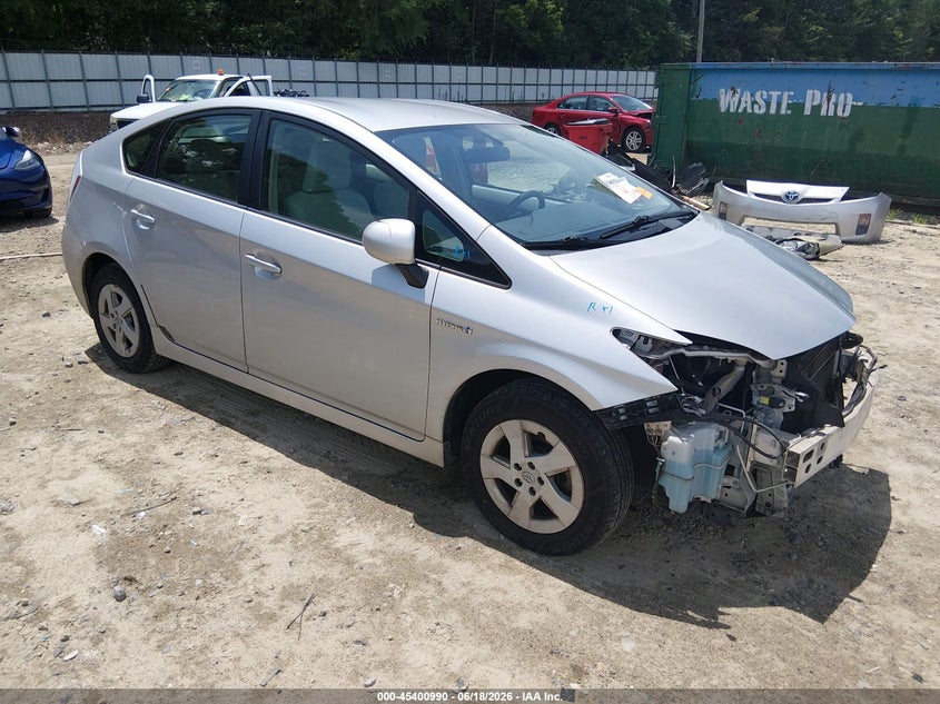 2010 Toyota Prius VIN JTDKN3DU7A0235568 IAAI salvage auction — FRONT END, Salvage (Georgia), sold $625 on 2026-07-23 (photo 1)