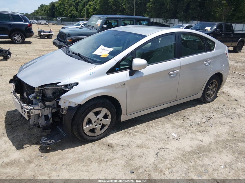 2010 Toyota Prius VIN JTDKN3DU7A0235568 IAAI salvage auction — FRONT END, Salvage (Georgia), sold $625 on 2026-07-23 (photo 2)