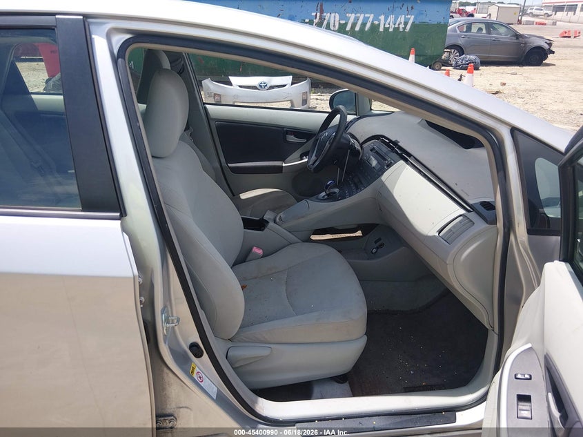 2010 Toyota Prius VIN JTDKN3DU7A0235568 IAAI salvage auction — FRONT END, Salvage (Georgia), sold $625 on 2026-07-23 (photo 5)