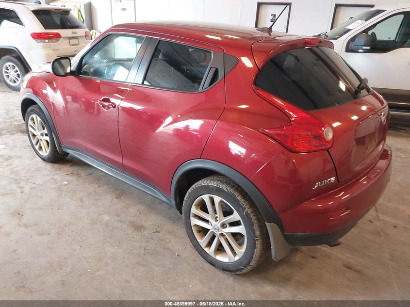 2013 Nissan Juke VIN JN8AF5MR8DT202392 IAAI salvage auction — FRONT & REAR, Clear (Michigan), sold $600 on 2026-07-19 (photo 3)