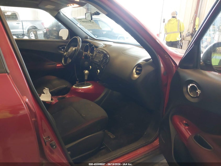 2013 Nissan Juke VIN JN8AF5MR8DT202392 IAAI salvage auction — FRONT & REAR, Clear (Michigan), sold $600 on 2026-07-19 (photo 5)