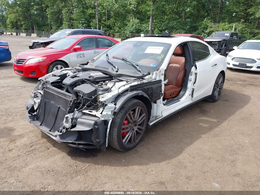 2018 Maserati Ghibli VIN ZAM57YTA4J1273647 IAAI salvage auction — ALL OVER, Salvage - Greater Than 75% (Maryland), sold $1,950 on 2026-07-12 (photo 2)