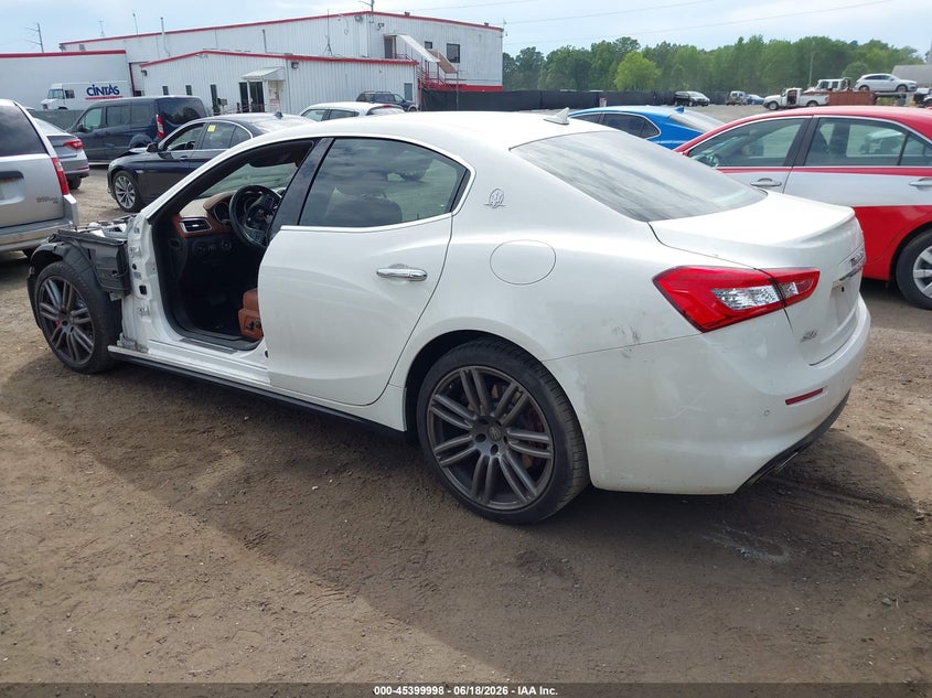 2018 Maserati Ghibli VIN ZAM57YTA4J1273647 IAAI salvage auction — ALL OVER, Salvage - Greater Than 75% (Maryland), sold $1,950 on 2026-07-12 (photo 3)
