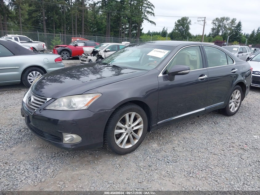 2010 Lexus ES VIN JTHBK1EG5A2359010 IAAI salvage auction — FRONT END, Bill Of Sale (Washington), sold $2,550 on 2026-07-08 (photo 2)