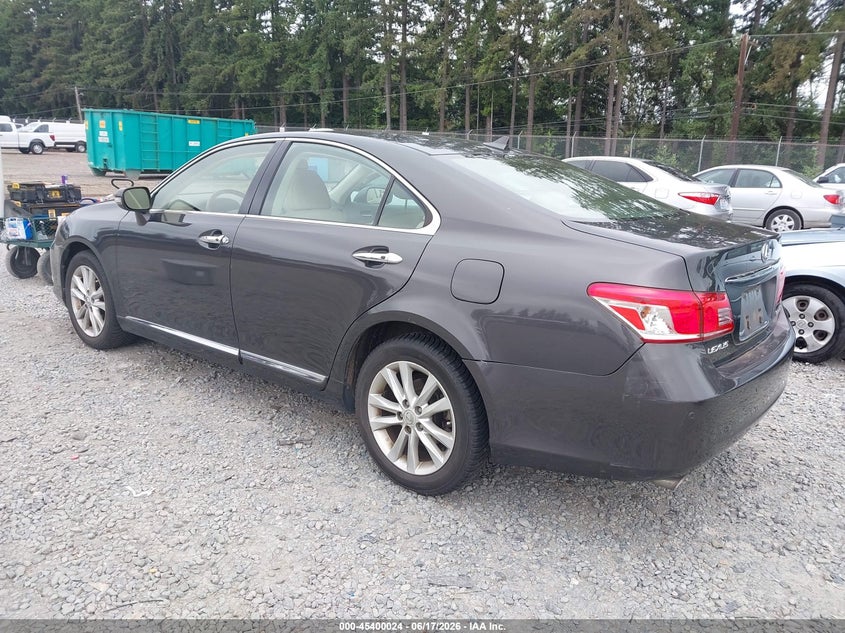 2010 Lexus ES VIN JTHBK1EG5A2359010 IAAI salvage auction — FRONT END, Bill Of Sale (Washington), sold $2,550 on 2026-07-08 (photo 3)