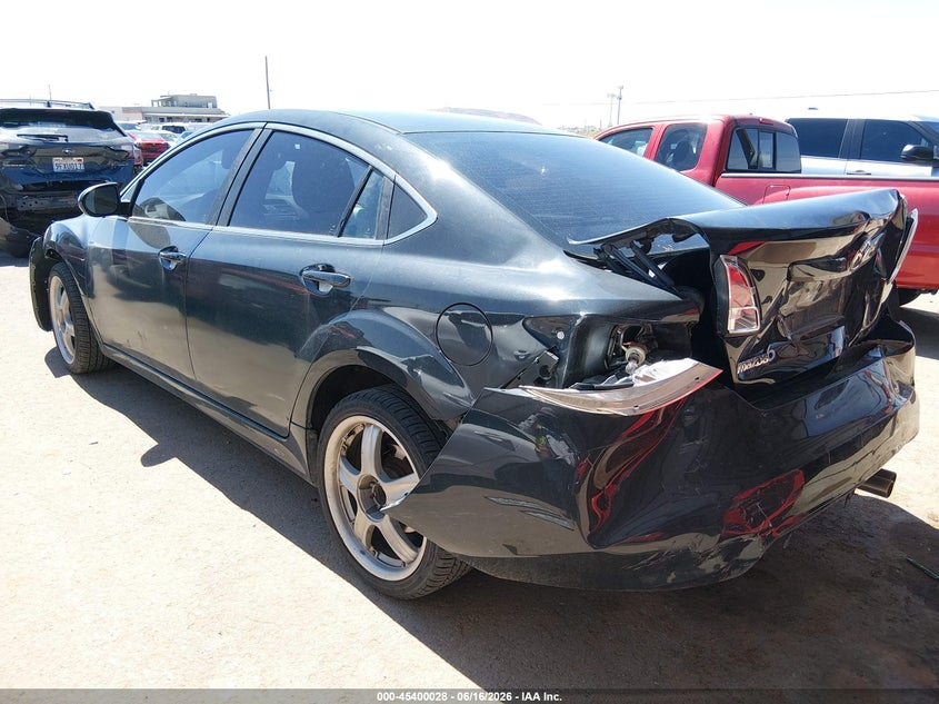 2012 Mazda 6 VIN 1YVHZ8DH7C5M37034 IAAI salvage auction — FRONT & REAR, Salvage (Texas), sold $300 on 2026-07-22 (photo 3)