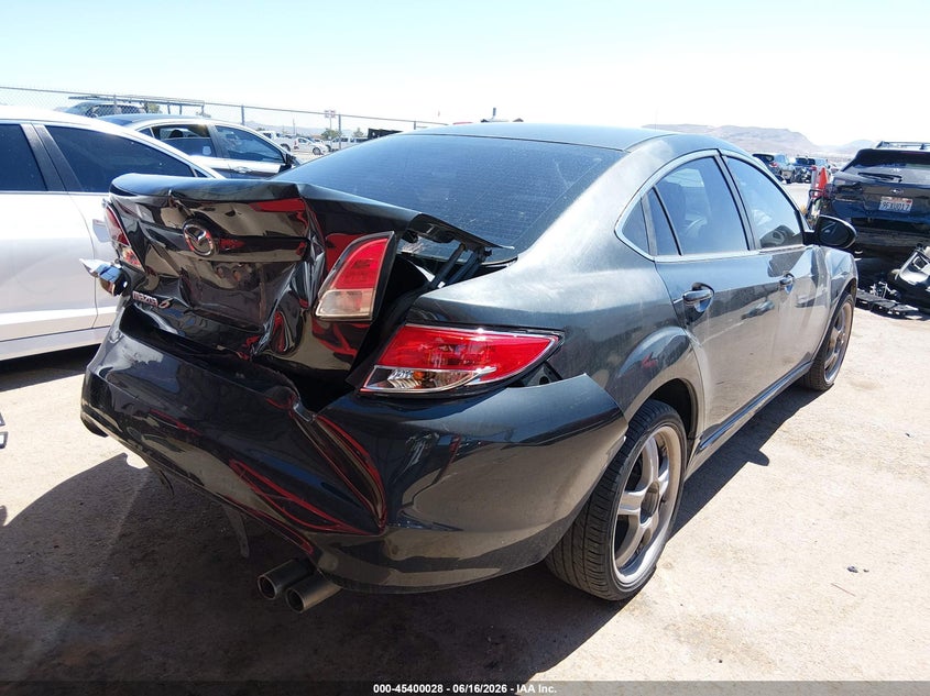 2012 Mazda 6 VIN 1YVHZ8DH7C5M37034 IAAI salvage auction — FRONT & REAR, Salvage (Texas), sold $300 on 2026-07-22 (photo 4)