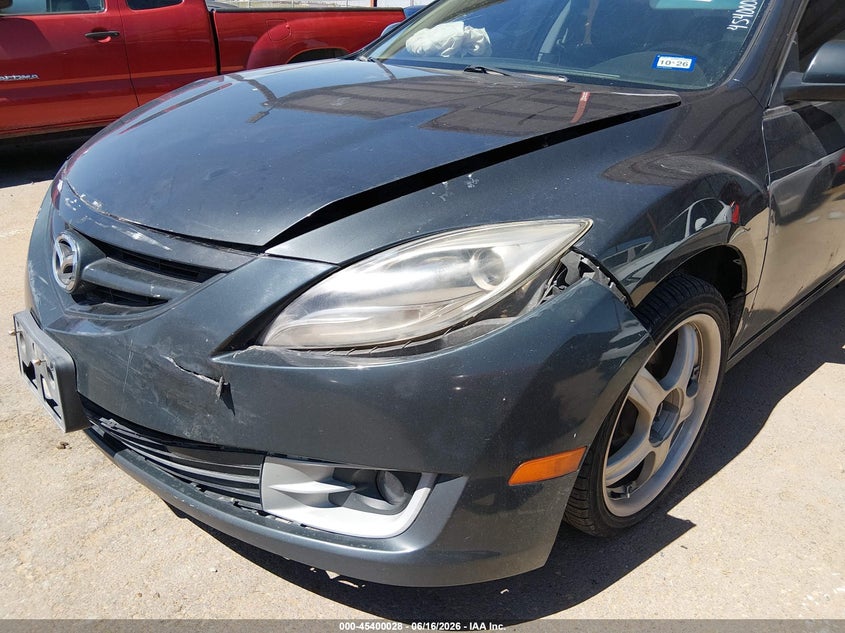 2012 Mazda 6 VIN 1YVHZ8DH7C5M37034 IAAI salvage auction — FRONT & REAR, Salvage (Texas), sold $300 on 2026-07-22 (photo 6)
