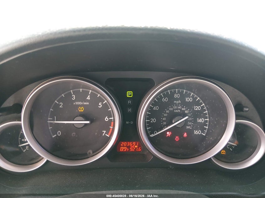 2012 Mazda 6 VIN 1YVHZ8DH7C5M37034 IAAI salvage auction — FRONT & REAR, Salvage (Texas), sold $300 on 2026-07-22 (photo 7)