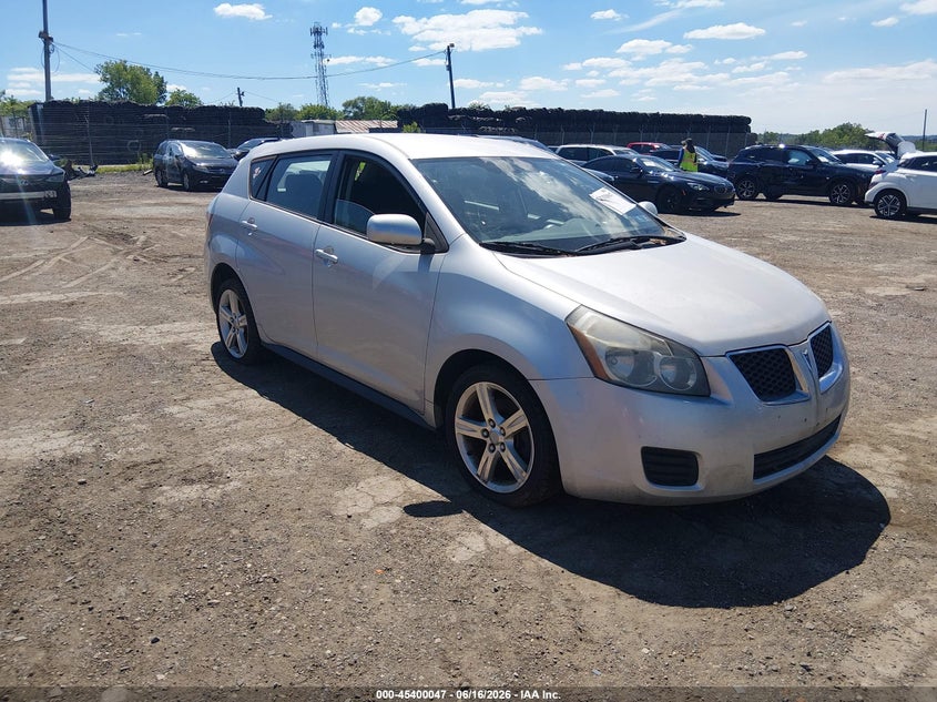 2009 Pontiac Vibe VIN 5Y2SP67059Z456632 IAAI salvage auction — NORMAL WEAR, Clear (Pennsylvania), sold $375 on 2026-07-10 (photo 1)