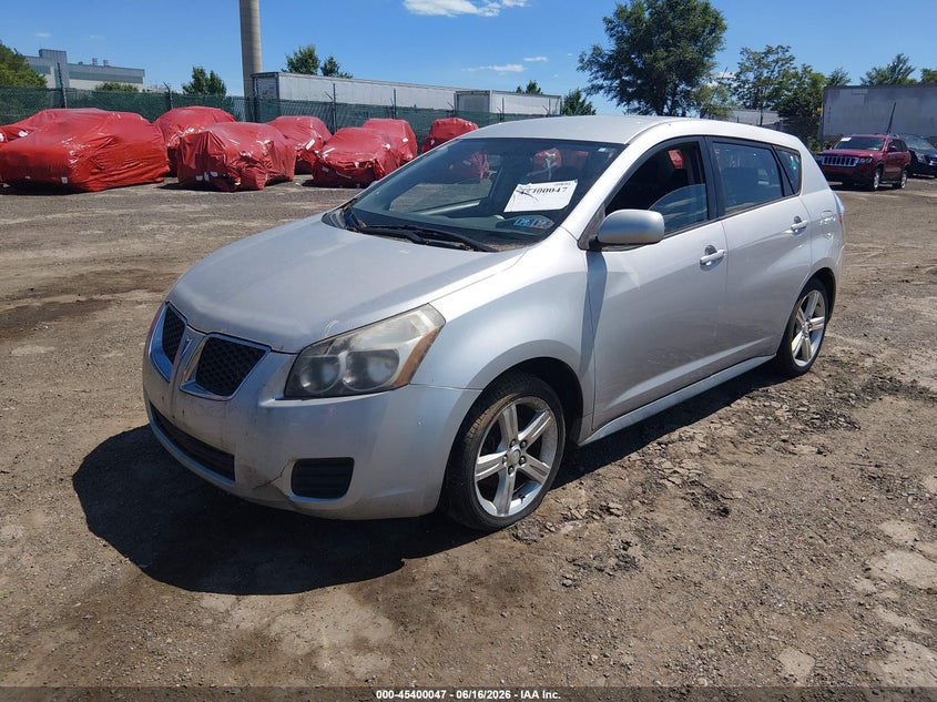 2009 Pontiac Vibe VIN 5Y2SP67059Z456632 IAAI salvage auction — NORMAL WEAR, Clear (Pennsylvania), sold $375 on 2026-07-10 (photo 2)
