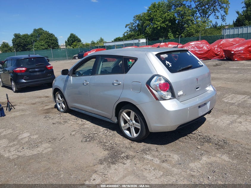 2009 Pontiac Vibe VIN 5Y2SP67059Z456632 IAAI salvage auction — NORMAL WEAR, Clear (Pennsylvania), sold $375 on 2026-07-10 (photo 3)